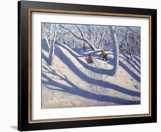 Winter Bramcote Nottingham, 2008-Andrew Macara-Framed Giclee Print