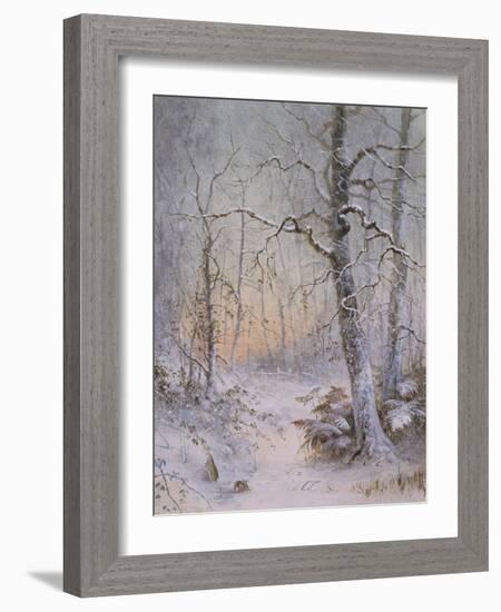 Winter Breakfast-Joseph Farquharson-Framed Giclee Print