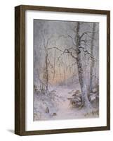 Winter Breakfast-Joseph Farquharson-Framed Giclee Print