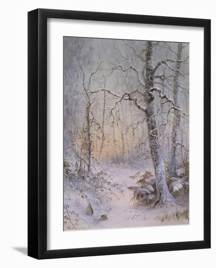 Winter Breakfast-Joseph Farquharson-Framed Giclee Print