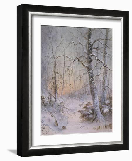 Winter Breakfast-Joseph Farquharson-Framed Giclee Print