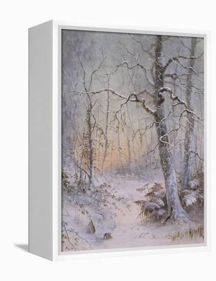 Winter Breakfast-Joseph Farquharson-Framed Premier Image Canvas