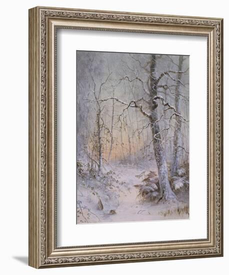 Winter Breakfast-Joseph Farquharson-Framed Giclee Print