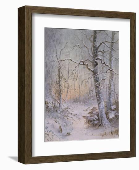 Winter Breakfast-Joseph Farquharson-Framed Giclee Print