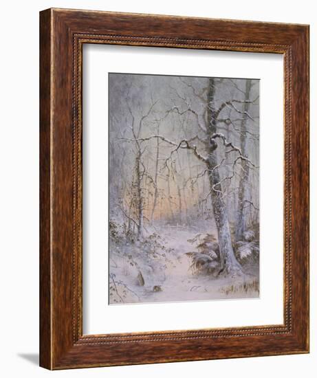 Winter Breakfast-Joseph Farquharson-Framed Giclee Print