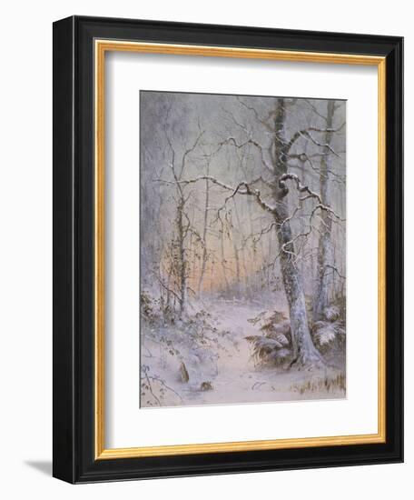 Winter Breakfast-Joseph Farquharson-Framed Giclee Print