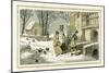 Winter by William Shakespeare-Myles Birket Foster-Mounted Giclee Print