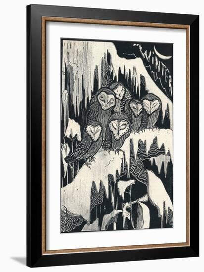 Winter, C1895-Theo van Hoytema-Framed Giclee Print