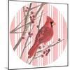 Winter Cardinal Collection C-Annie Warren-Mounted Art Print