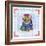 Winter Cat-Fiona Stokes-Gilbert-Framed Giclee Print