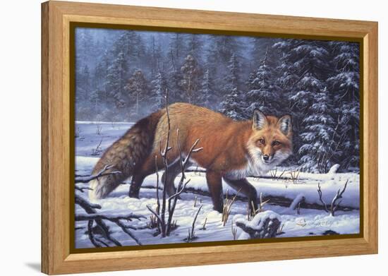 Winter Charm-R.W. Hedge-Framed Premier Image Canvas