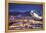 Winter Cityscape of Park City Mountain Resort and Deer Valley Resort, Utah-Adam Barker-Framed Premier Image Canvas