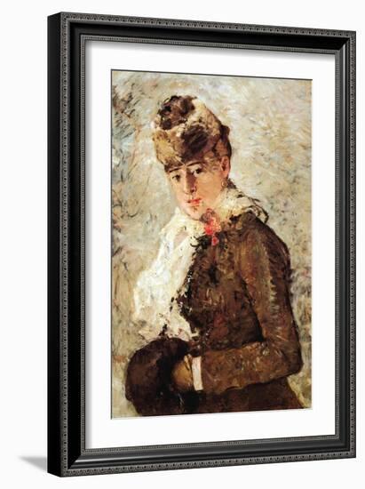 Winter Coat-Berthe Morisot-Framed Art Print