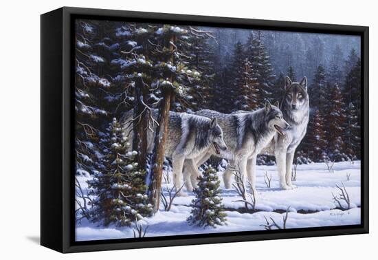 Winter Coats-R.W. Hedge-Framed Premier Image Canvas