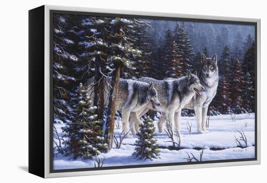 Winter Coats-R.W. Hedge-Framed Premier Image Canvas