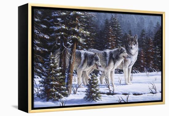 Winter Coats-R.W. Hedge-Framed Premier Image Canvas