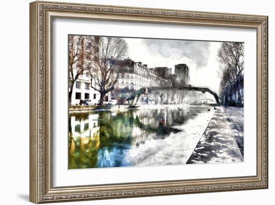 Winter Cold in Paris-Philippe Hugonnard-Framed Giclee Print