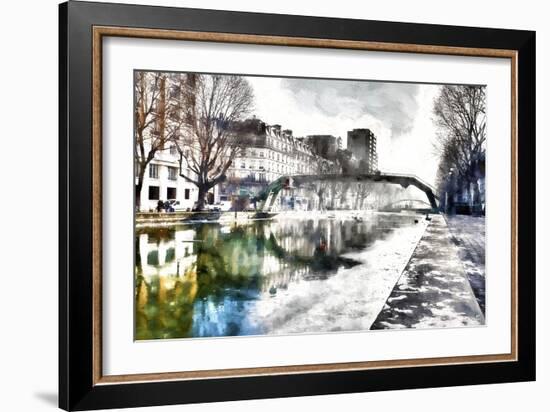 Winter Cold in Paris-Philippe Hugonnard-Framed Giclee Print