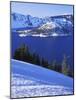 Winter, Crater Lake National Park, Oregon, USA-Charles Gurche-Mounted Photographic Print