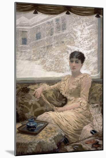 Winter Day-Giuseppe De Nittis-Mounted Giclee Print