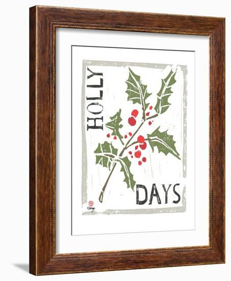 Winter Days II-Kellie Day-Framed Art Print