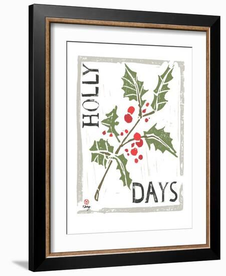 Winter Days II-Kellie Day-Framed Art Print