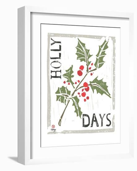 Winter Days II-Kellie Day-Framed Art Print