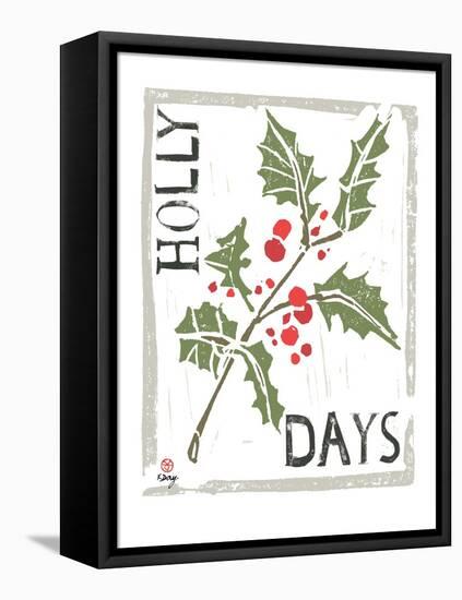 Winter Days II-Kellie Day-Framed Stretched Canvas