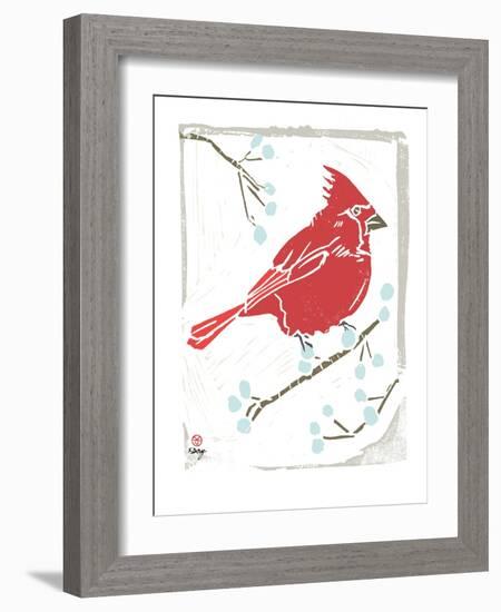 Winter Days III-Kellie Day-Framed Art Print