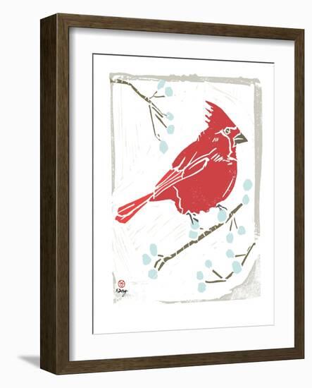 Winter Days III-Kellie Day-Framed Art Print