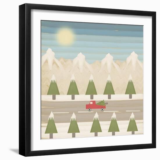 Winter Days Version 2-Tammy Kushnir-Framed Giclee Print