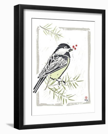 Winter Days VII-Kellie Day-Framed Art Print