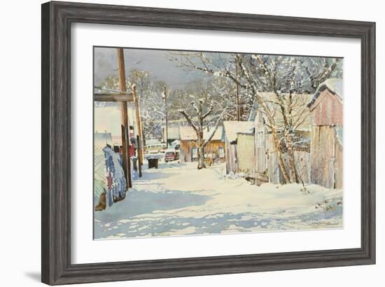 Winter Decor-LaVere Hutchings-Framed Giclee Print