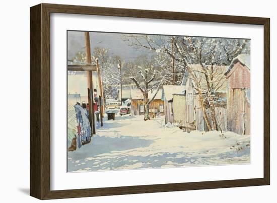 Winter Decor-LaVere Hutchings-Framed Giclee Print