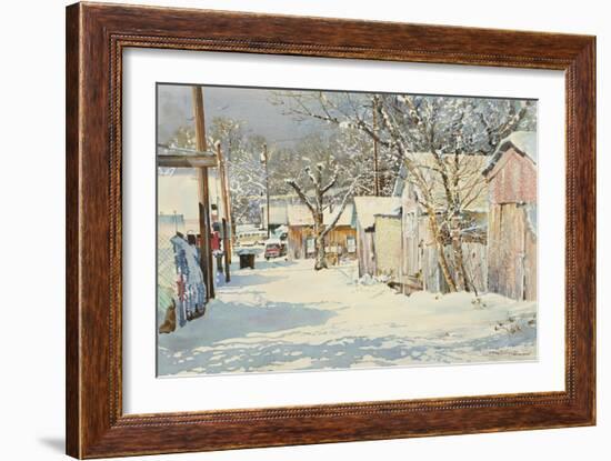 Winter Decor-LaVere Hutchings-Framed Giclee Print