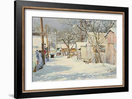 Winter Decor-LaVere Hutchings-Framed Giclee Print