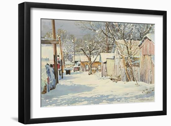 Winter Decor-LaVere Hutchings-Framed Giclee Print