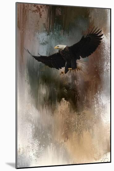 Winter Eagle 1-Jai Johnson-Mounted Giclee Print