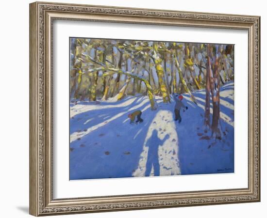 Winter Elvaston Castle, 2008-Andrew Macara-Framed Giclee Print