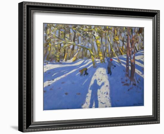 Winter Elvaston Castle, 2008-Andrew Macara-Framed Giclee Print