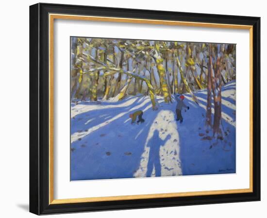 Winter Elvaston Castle, 2008-Andrew Macara-Framed Giclee Print