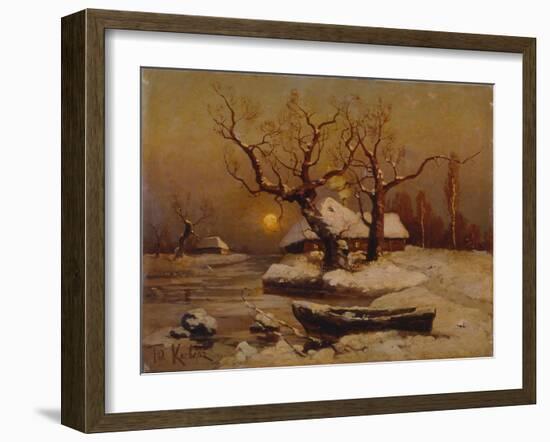 Winter Evening, 1911-Juli Julievich Klever-Framed Giclee Print