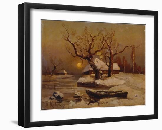 Winter Evening, 1911-Juli Julievich Klever-Framed Giclee Print