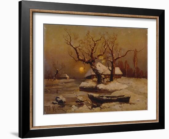 Winter Evening, 1911-Juli Julievich Klever-Framed Giclee Print