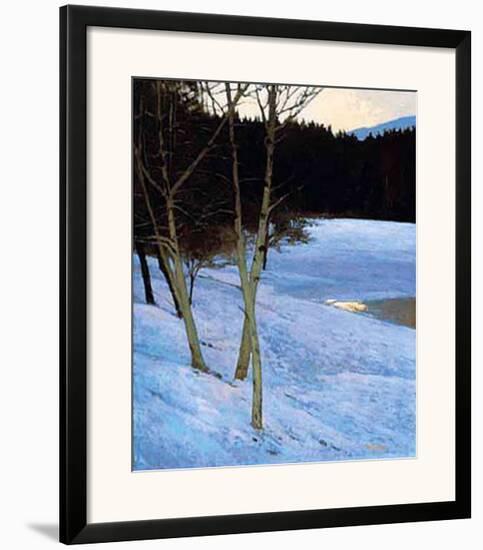 Winter Evening-Marc Bohne-Framed Art Print