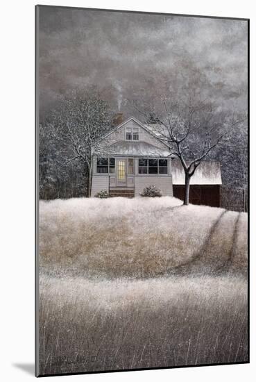 Winter Evening-David Knowlton-Mounted Giclee Print