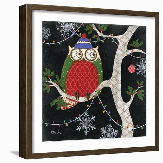 Winter Fantasy Owls II-Paul Brent-Framed Art Print