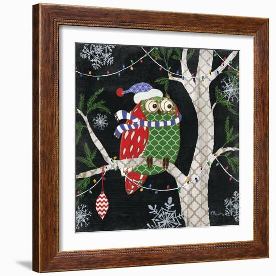 Winter Fantasy Owls III-Paul Brent-Framed Art Print