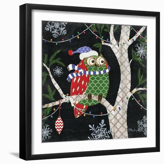 Winter Fantasy Owls III-Paul Brent-Framed Art Print