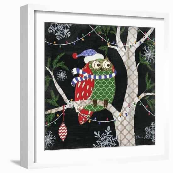 Winter Fantasy Owls III-Paul Brent-Framed Art Print